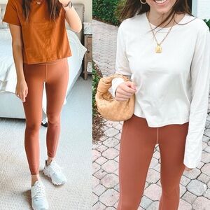 Lululemon Invigorate High Rise Tights Butternut Brown Size 4 High Rise 2022 Pant